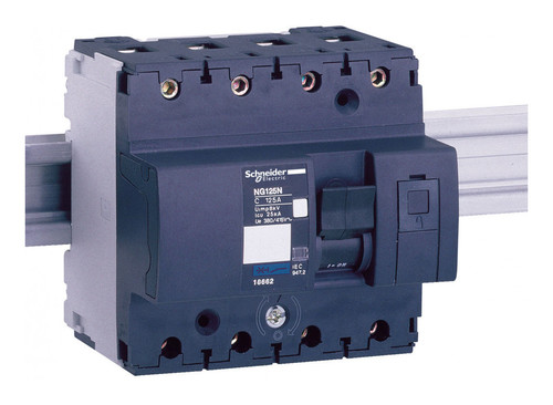 Автоматический выключатель Schneider Electric Acti9 4P 20А (C) 10кА