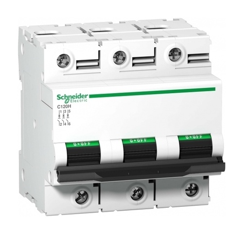 Автоматический выключатель Schneider Electric Acti9 3P 80А (C) 15кА