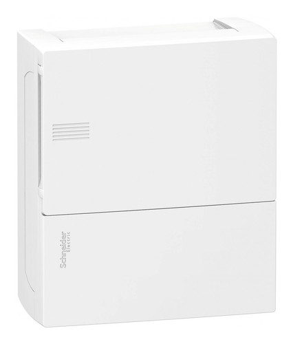 Распределительный шкаф Schneider Electric MINI PRAGMA, 8 мод., IP40, навесной, пластик, белая дверь, с клеммами