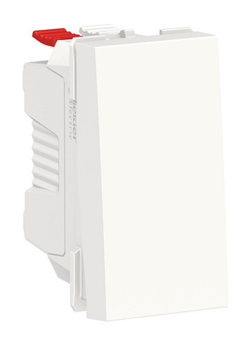 Выключатель 1-клавишный Schneider Electric UNICA MODULAR, скрытый монтаж, белый