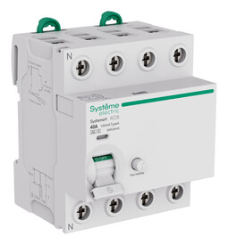 Systeme Electric Systeme9 Выключатель дифференциального тока (ВДТ) 40A 4P 100мА Тип-A-S 400В